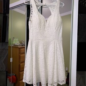 White Lace Dress
